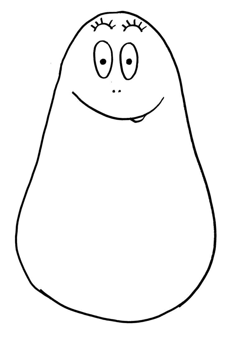 rub gabarit barbapapa